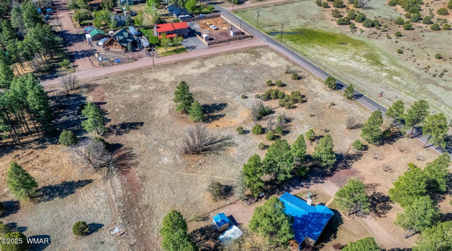 Aerial -- 2.81 Acre Parcel Spring & Lars