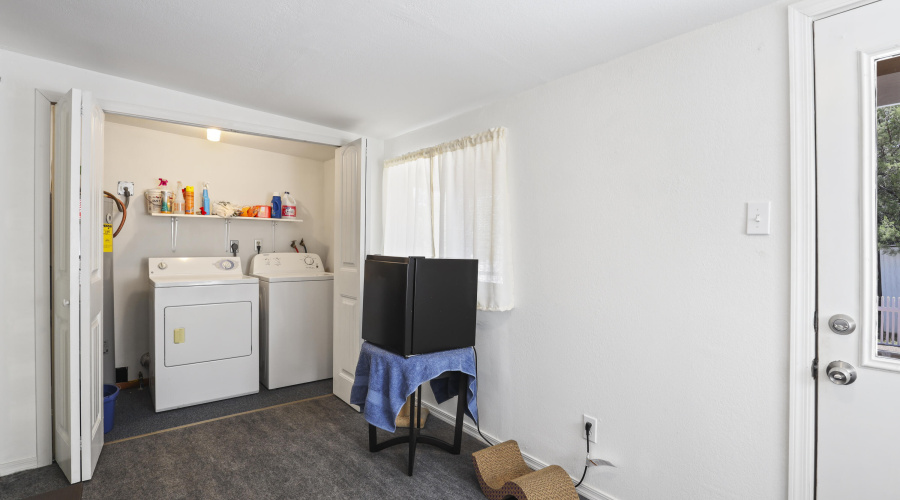 Office and Laundry Area