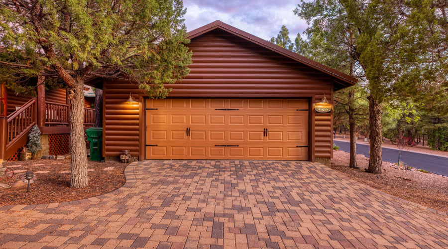 Garage from Driveway