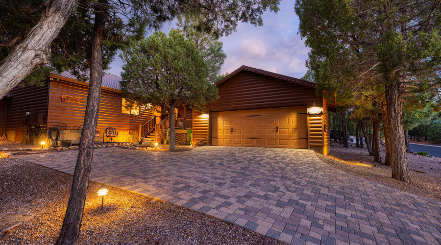 Driveway and Garage Front