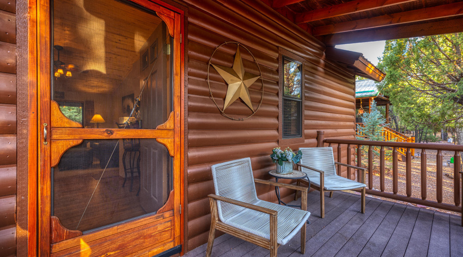 Front porch and entry