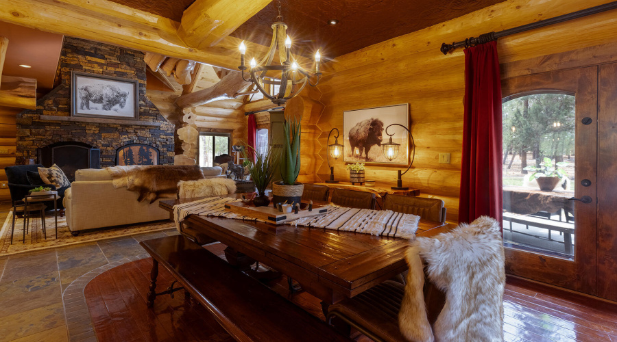 Dining Area to Greatroom