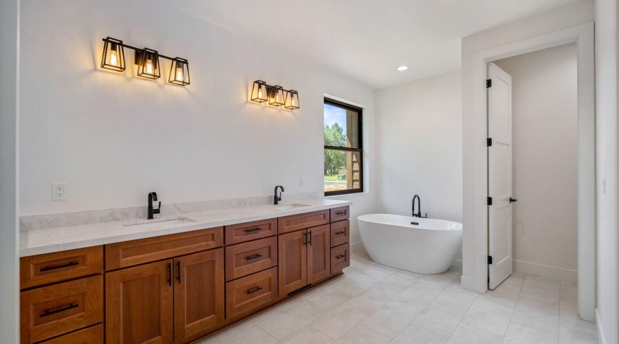 Master bathroom