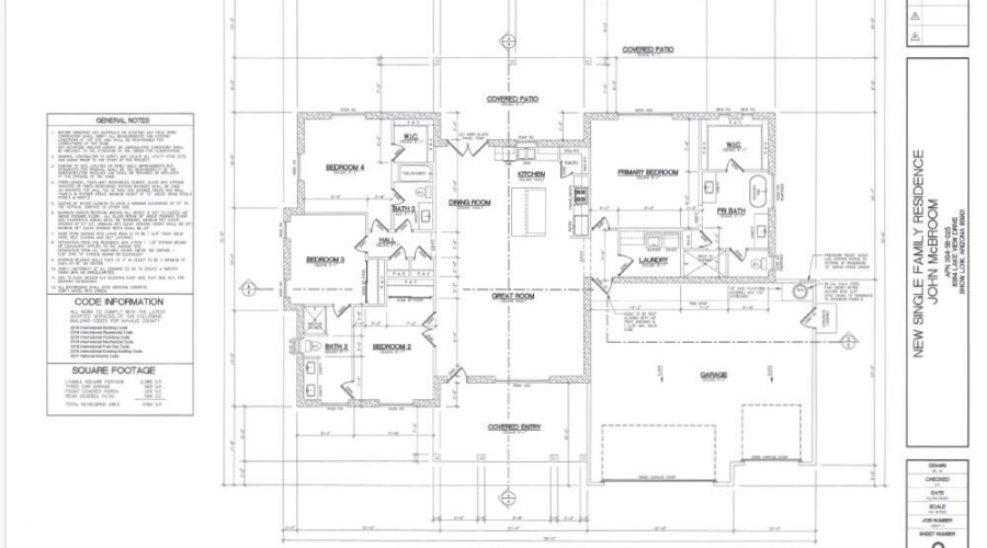 Floor Plan For MLS