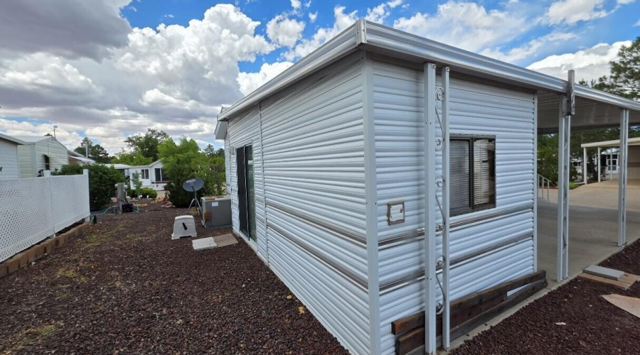Side of Home  Carport