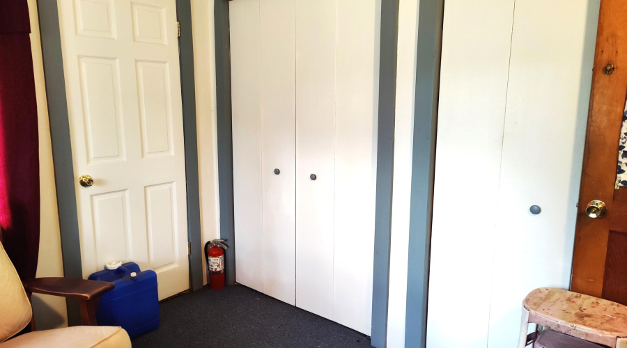 Bonus Room Closets& Door