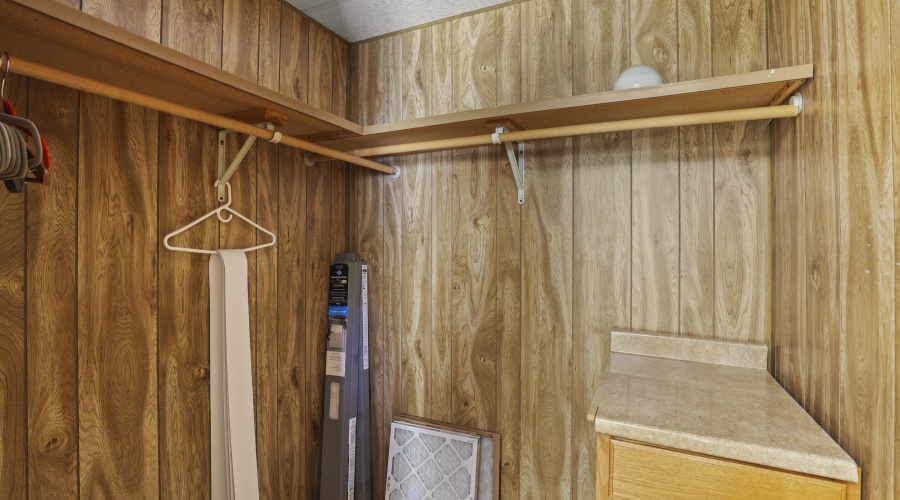 Guest Bedroom walk-in closet