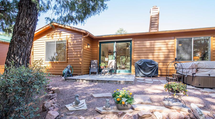 Backyard from forest 2