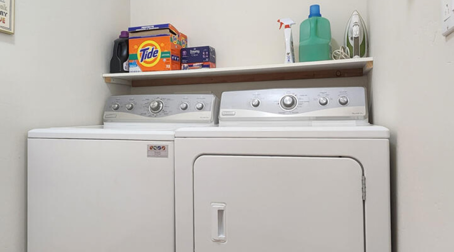 Laundry Room w door to garage