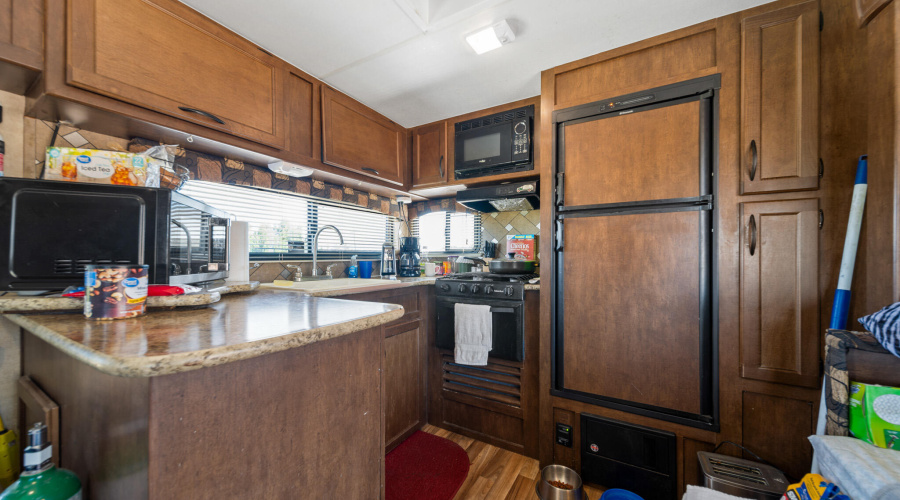 Travel Trailer Kitchen Interior