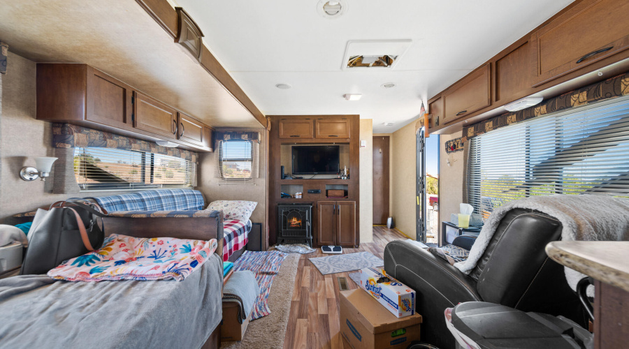 Travel Trailer Living Space