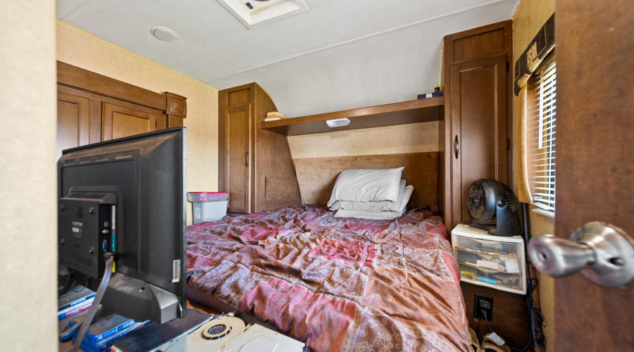 Travel Trailer  Bedroom