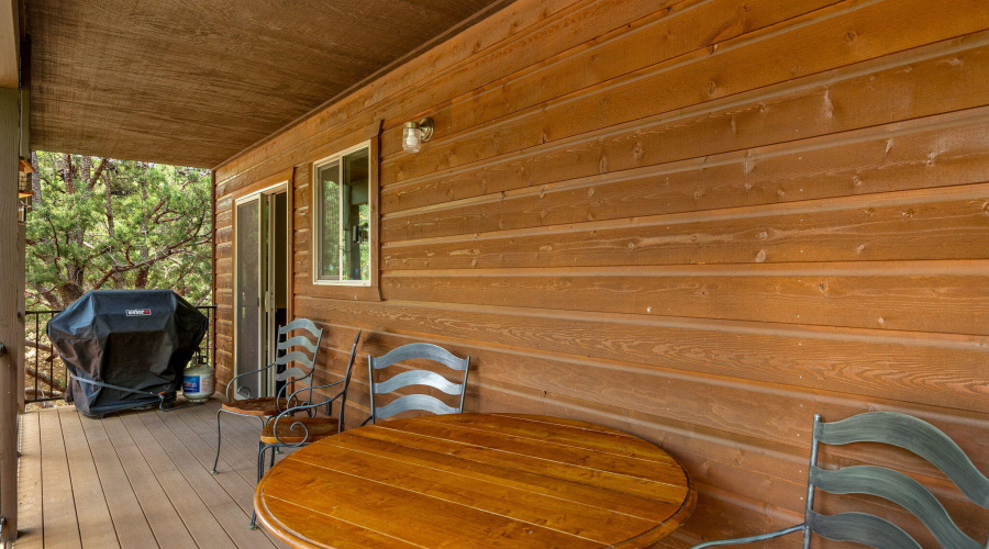 Deck Entry from Dining Room/Kitchen