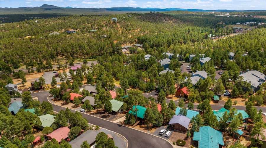 Aerial View of NEightborhood