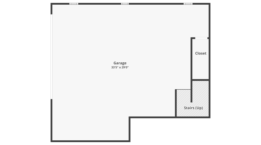 1061 E Tyson Basement/Garage