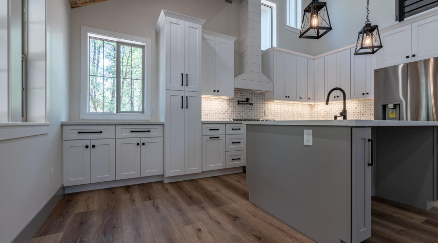 Coffee bar and dining space