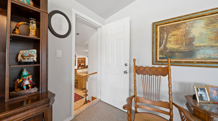 Entrance into Attached Cabin