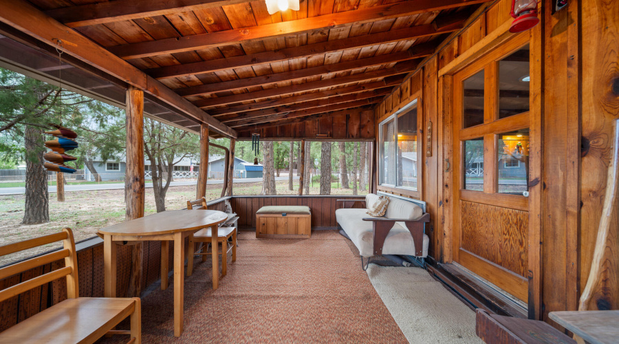 Cabin Screened Porch
