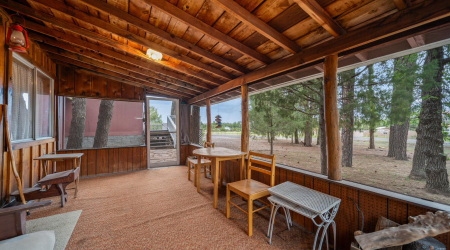 Cabin Screened Porch