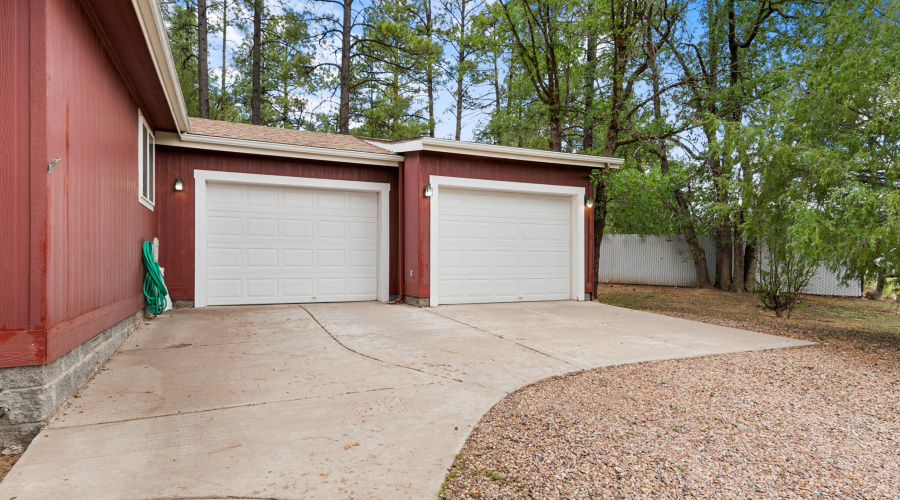 2 Car Attached Garage