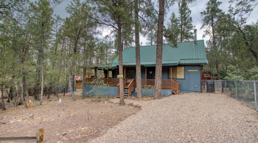 Front View of the Cabin