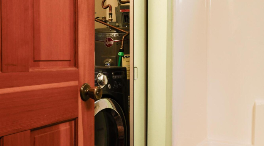 Laundry in down bath