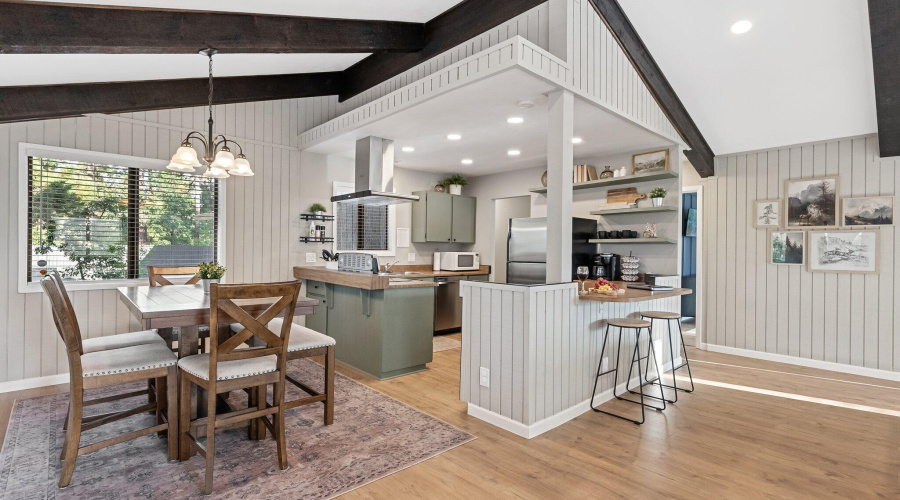 Dining Room and Kitchen