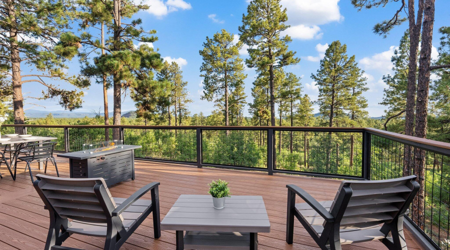 Large Trex Deck with Extra Support for H