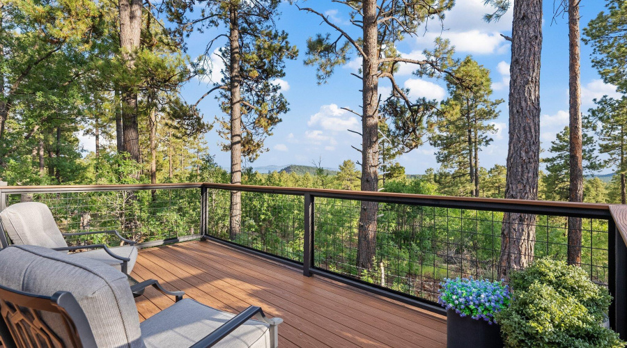 Views from the Primary Bedroom Deck