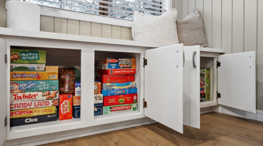 Custom Storage on Each side of the Firep