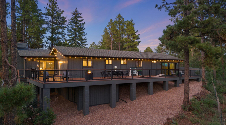 Twilight Back of Home