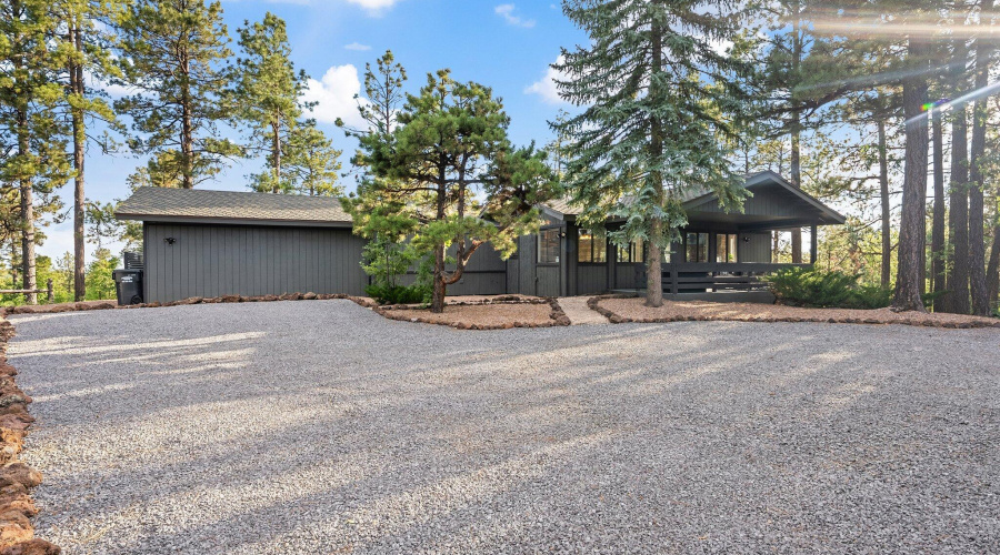 Parking Space in Front has a Cement Pad