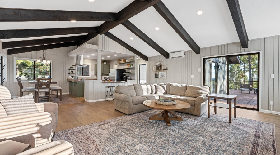 Great Room with exit to the Deck