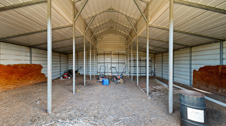 Inside Barn