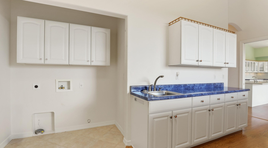 Laundry Area and room for storage