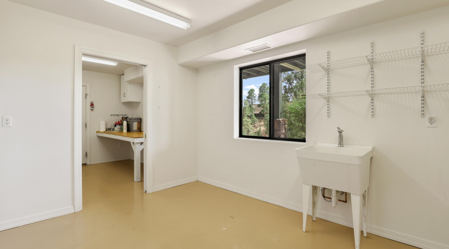 Two Workshop-Storage areas