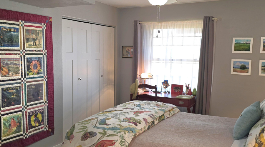 Primary Bdrm to Closet & Window