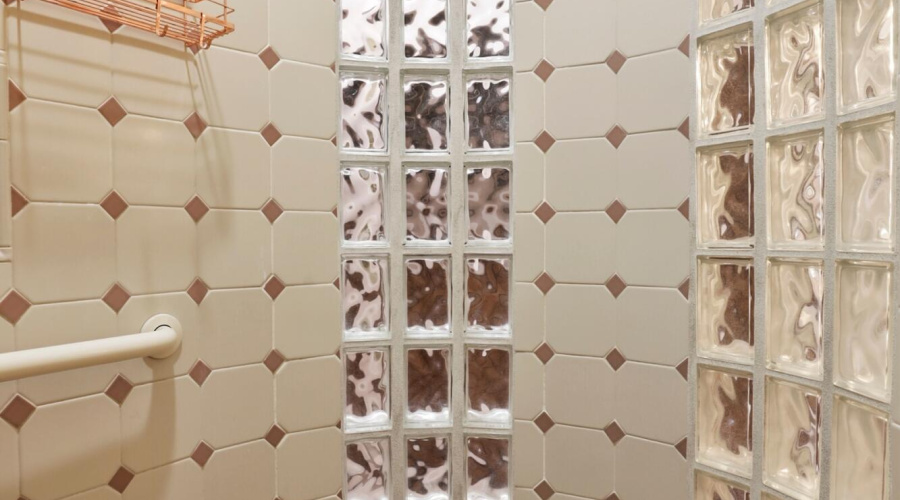 Master Bathroom Snail Shower
