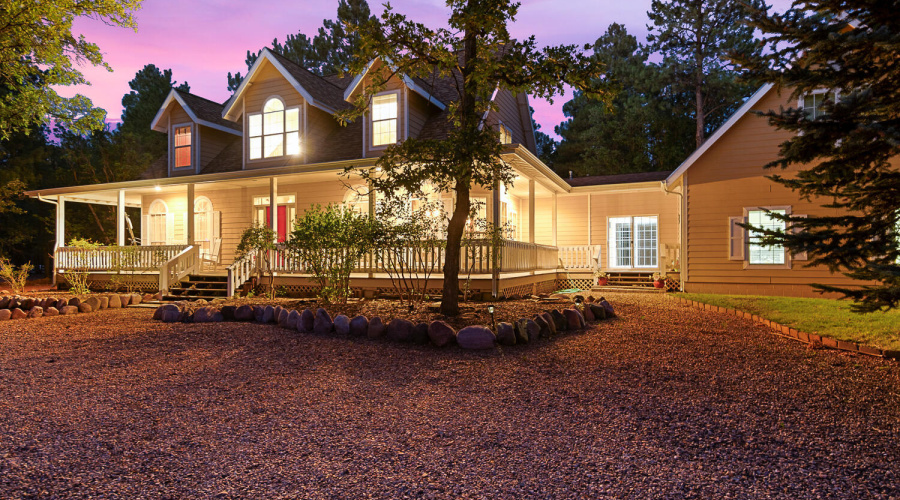 H front view twilight 2