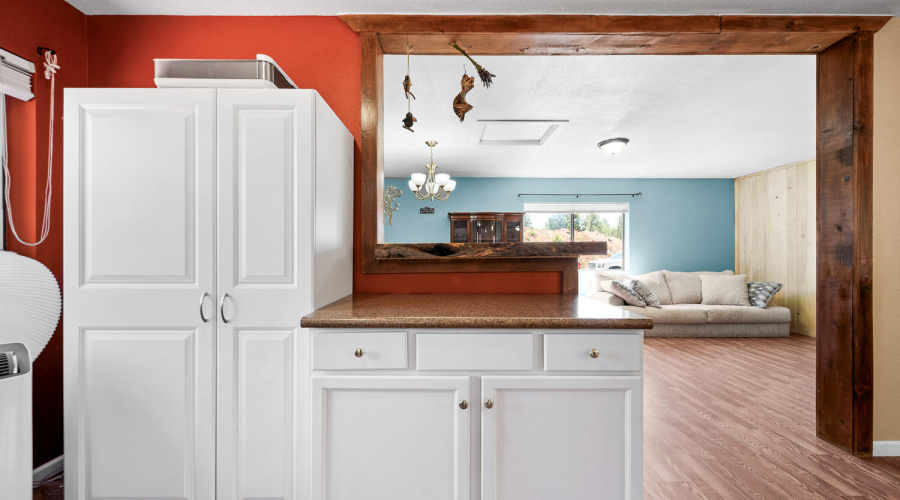 Pantry and additional counter