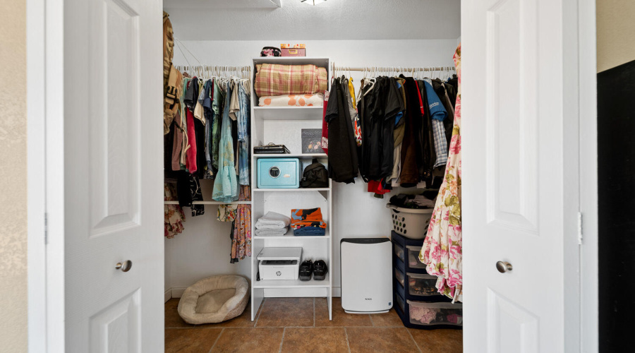 Primary Walk In Closet