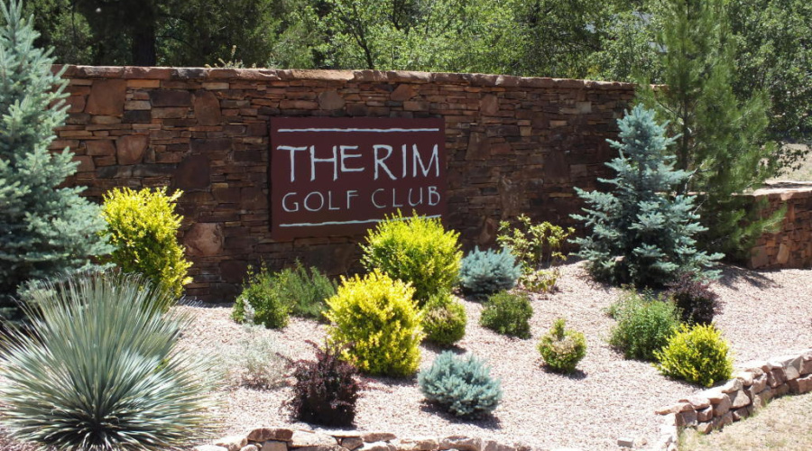 Rim Club Entry Monument