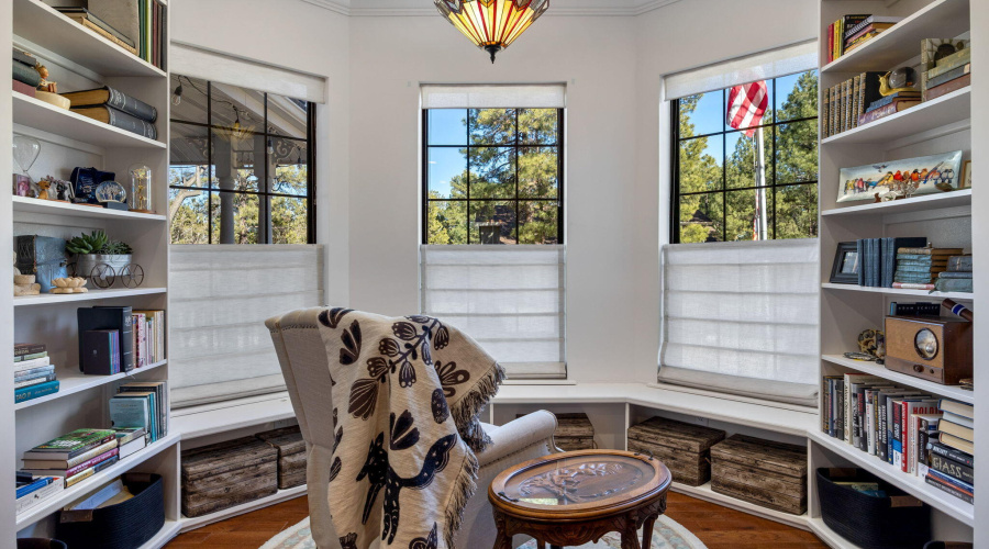 Reading nook off of the Living Room
