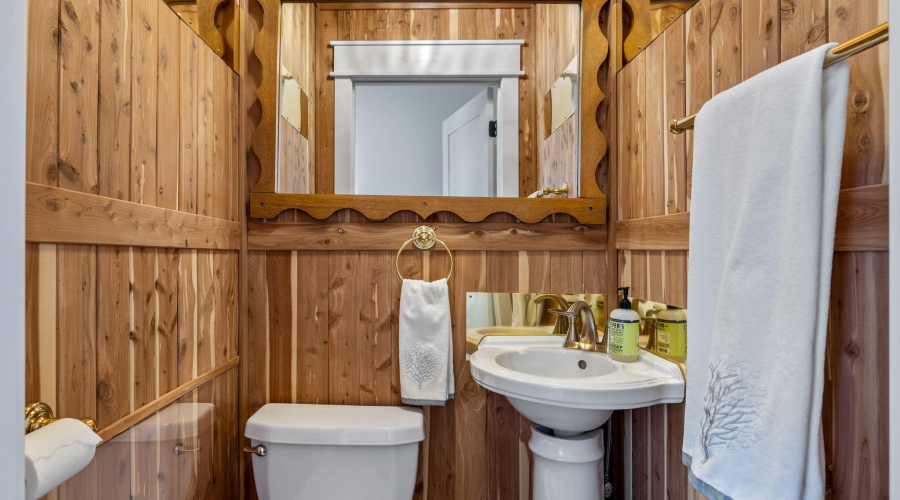 Half Bathroom upstairs