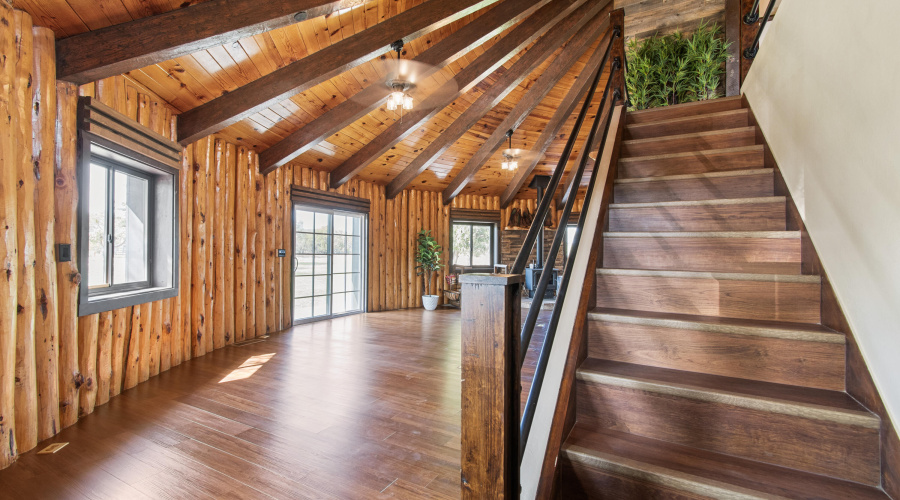 Stairs to bedroom 3 & bathroom 3