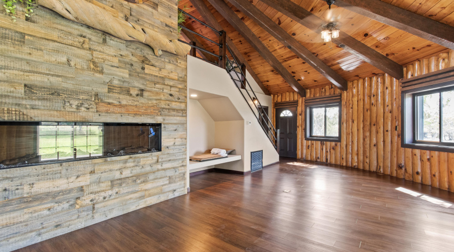Electric Fireplace & Great Room