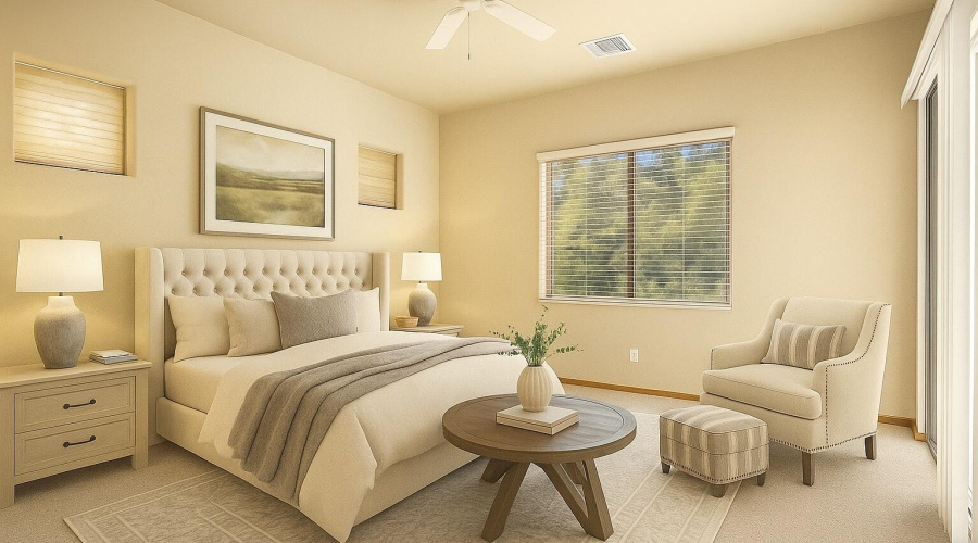 Main Floor Primary Bedroom