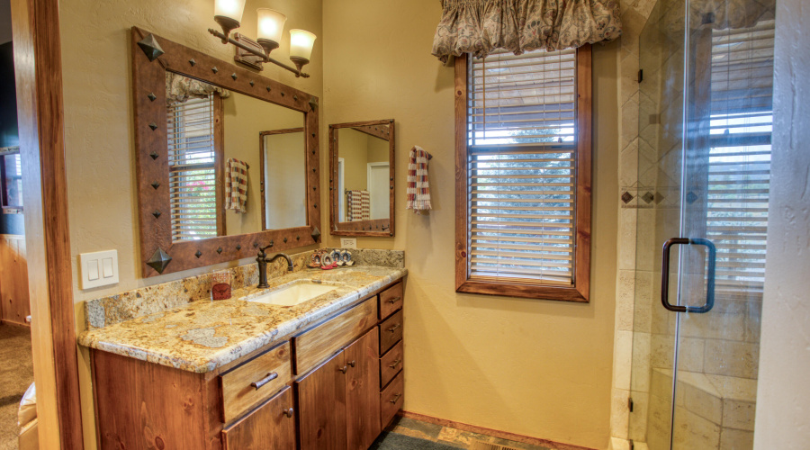 Master Bath Vanity and Shower