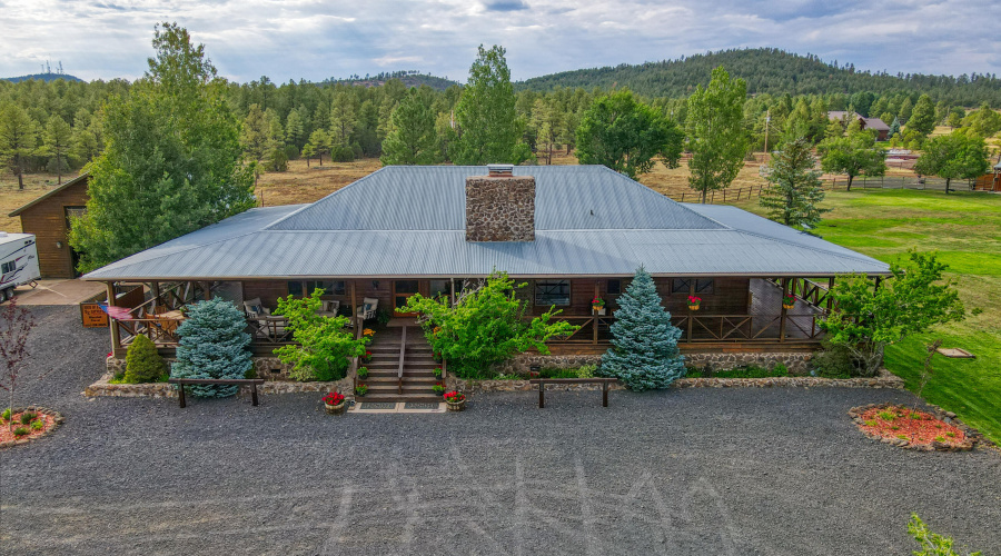 Side View of the Home