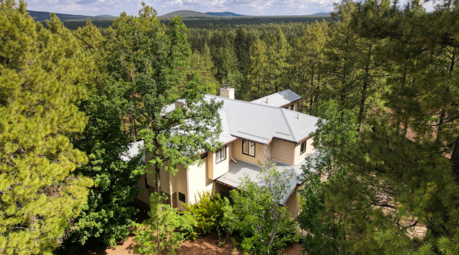 Aerial View of the Home
